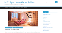 Desktop Screenshot of hatayapart.com